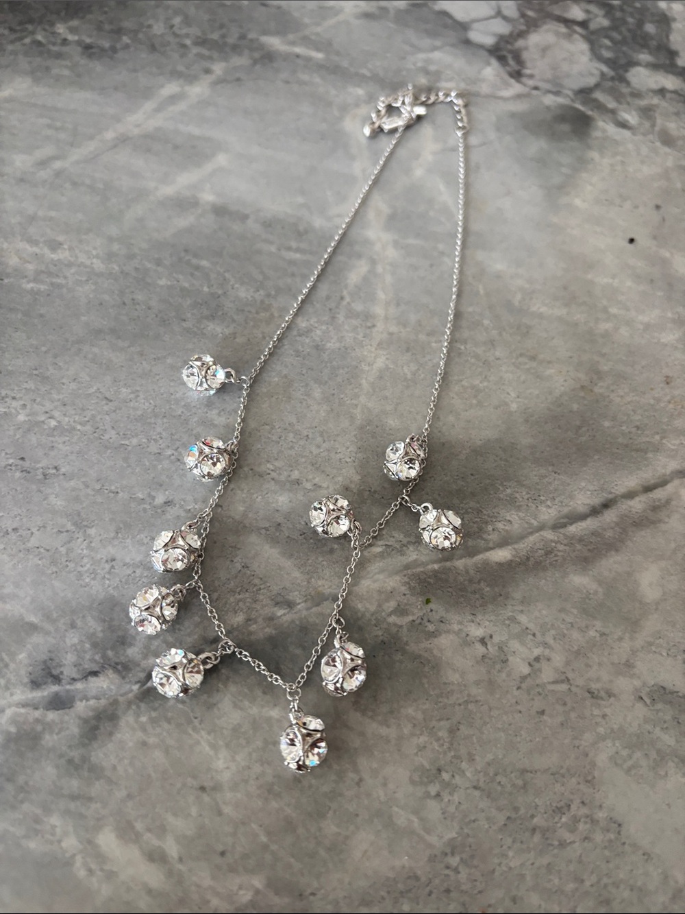 kate spade Crystal Drop Necklace